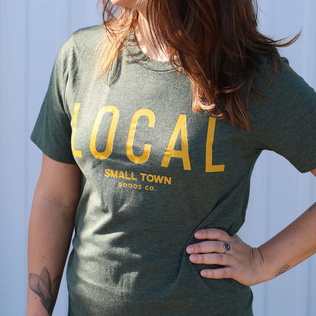 Local Tee - Forest Green